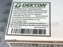 Pin 4 Ah dekton M21-B4055XA (loại 10 cell) dùng cho khoan bê tông