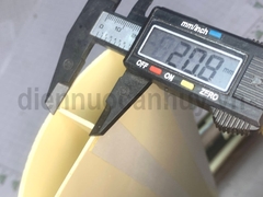 Ghen bán nguyệt rộng 120 cao 25 dài 1.2
