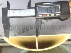 Ghen bán nguyệt rộng 120 cao 25 dài 1.2