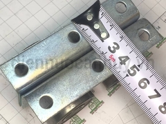 Bánh xe cửa lùa sắt 4 bánh phi 37 U6