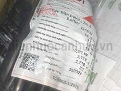 cadivi chống nhiễu DVV/Sc-2x1.5