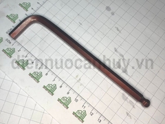 Lục giác 8 đơn đơn nâu S2 BD