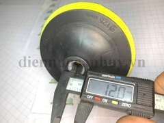 Đĩa chà nhám tròn vàng phi 125mm