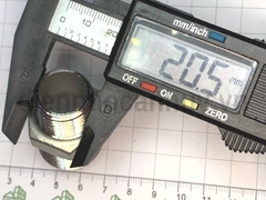 Kép thu inox 304 DN20/15 dành cho ống 27/21mm