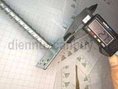 Móc quạt trần dài 85 phân - có đế dày 2.5mm