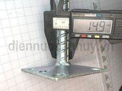 Móc quạt trần dài 95 cm có đế dùng bulong nở sắt 10