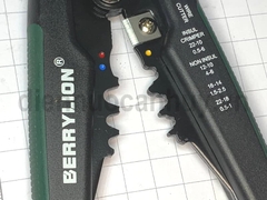 Kìm tuốt dây điện tự động (đa năng) Berry 31008205 (6 cái/hộp) - có thể tuốt đến dây 6mm, tự động không làm đứt sợi đồng