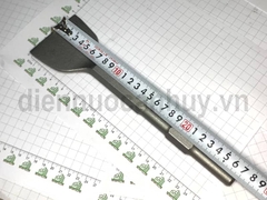 mũi đục bê tông, bản dẹt rộng 17mm, lắp máy 17, dài 280mm - Đục máy 17x280x75 BẢN TO 75 Berry 41833282 (50 cái/hộp)
