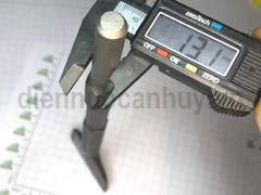 mũi đục bê tông, bản dẹt rộng 17mm, lắp máy 17, dài 280mm - Đục máy 17x280x75 BẢN TO 75 Berry 41833282 (50 cái/hộp)