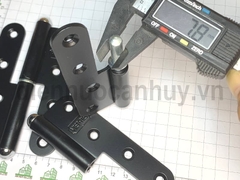 Bản lề cối Việt tiệp VT 08117 sắt mầu đen - bên phải