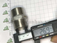 Kép inox 304 DN25 (34mm) - xịn, dùng cho ống ren 1 inch