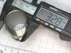 Kép inox 304 DN25 (34mm) - xịn, dùng cho ống ren 1 inch