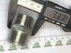 Kép inox 304 DN25 (34mm) - xịn, dùng cho ống ren 1 inch