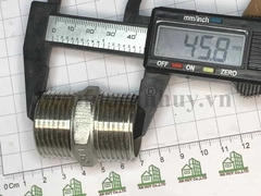 Kép inox 304 DN25 (34mm) - xịn, dùng cho ống ren 1 inch