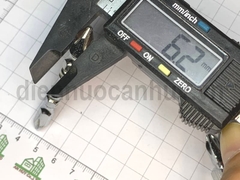Đầu bắn tôn trắng dài 65mm- corolla CB280265