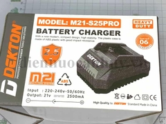Củ sạc, đốc sạc 21V dekton M21-S25PRO