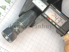 Dây thử máy điều hòa phi 12 dài 1.6 mét phù hợp với rắc co đồng 12