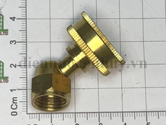 Đầu phun máy vệ sinh điều hòa ren trong 13 - Cong - 3 Tia
