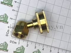 Đầu phun máy vệ sinh điều hòa ren trong 13 - Cong - 5 Tia phù hợ vệ sinh điều hòa không gian hẹp