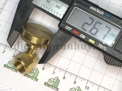 Đầu phun máy vệ sinh điều hòa ren trong 13 - Cong - 5 Tia phù hợ vệ sinh điều hòa không gian hẹp