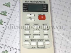 Điều khiển điều hòa Casper nút hồng đỏ
