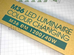 Bộ đèn LED đổi màu rạng đông M36 1200/40W - tuýp liền bóng
