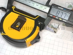 Thước bọc cao su chông vỡ dài 10, bản to, mặt sau phong thủy, mặt trước hệ mm - corolla CB011810