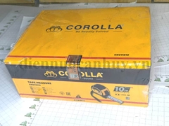 Thước bọc cao su chông vỡ dài 10, bản to, mặt sau phong thủy, mặt trước hệ mm - corolla CB011810