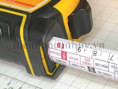 Thước bọc cao su chông vỡ dài 10, bản to, mặt sau phong thủy, mặt trước hệ mm - corolla CB011810