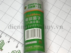 Mũi Đục máy 17x280 Nhọn Xám (vỏ trắng) Berry 41831271 (80 cái/hộp)