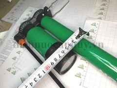 Bơm xe đạp tay ÁP SUẤT CAO CÓ ĐỒNG HỒ Berry 120801382 (20 cái/hộp)