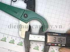 Kìm cắt ống nước bé (36) lưỡi trắng Berry 40401216 (12 cái/hộp)
