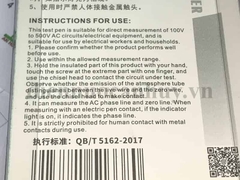 Bút thử điện đầu tô vít 4 loại 2 đầu Berry - ánh sáng yếu