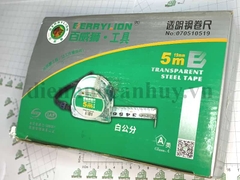 Thước rút dài 5 mét một mặt, rộng 19mm VỎ TRONG Berry