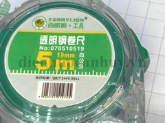 Thước rút dài 5 mét một mặt, rộng 19mm VỎ TRONG Berry