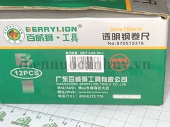 Thước rút dài 3 mét, rộng 16mm VỎ TRONG Berry - nhỏ gọn