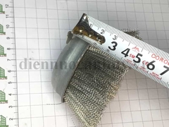 Bát đánh rỉ chổi sợi inox mềm lắp máy 100 phi 16