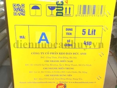 Keo dán gỗ hai thành phần AB can5 lít (bộ 2 can)