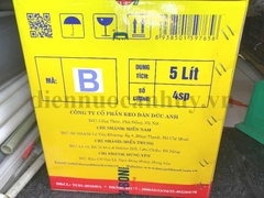 Keo dán gỗ hai thành phần AB can5 lít (bộ 2 can)