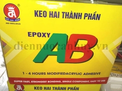 Keo dán gỗ hai thành phần AB can5 lít (bộ 2 can)