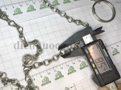 Dây xích inox 2 (mắt xích cỡ: 10x15 mm)