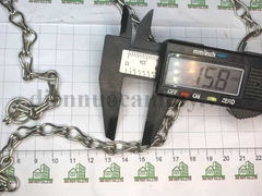 Dây xích inox 2 (mắt xích cỡ: 10x15 mm)