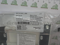 Mắt che trơn Schneider AvatarOn M3T01BP_WE - khung sắt