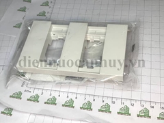 Mặt 2 thiết bị dạng chữ nhật Schneider dòng AvatarOn A M3T02P_WE khung nhựa, lắp vừa đế âm sino