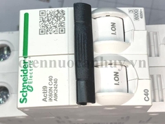 Át Schneider 2P40A Acti9 iK60N 6kA A9K24240 chịu xung điện đến 4kV