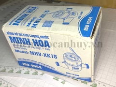 Đồng hồ nước Minh Hòa ống 21 mm (DN15) MHV - XK 15 - chất liệu bằng sắt, có kiểm định nhà máy