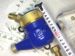 Đồng hồ nước Minh Hòa ống 21 mm (DN15) MHV - XK 15 - chất liệu bằng sắt, có kiểm định nhà máy