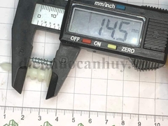 Tắc kê nhựa khoan tường thạch cao dạng xoắn - sử dụng kèm với vít sắt 4x15