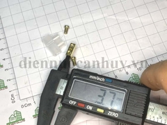 Cầu đấu điện 15A 12p mắt nhựa trắng (nhỏ)