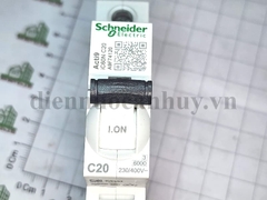 Át Schneider Acti9 iC60N 6kA ACTI9 IC60N 1P 20A C A9F74120